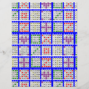 Bingo-Spielmuster Große