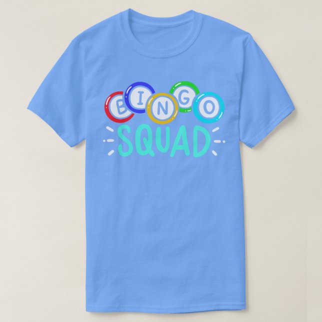 Bingo Sqad Game T-Shirt (Design vorne)