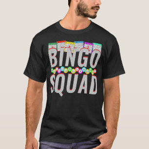 Bingo Squad Lustiger Bingo-Liebhaber-Trupp - T-Shirt