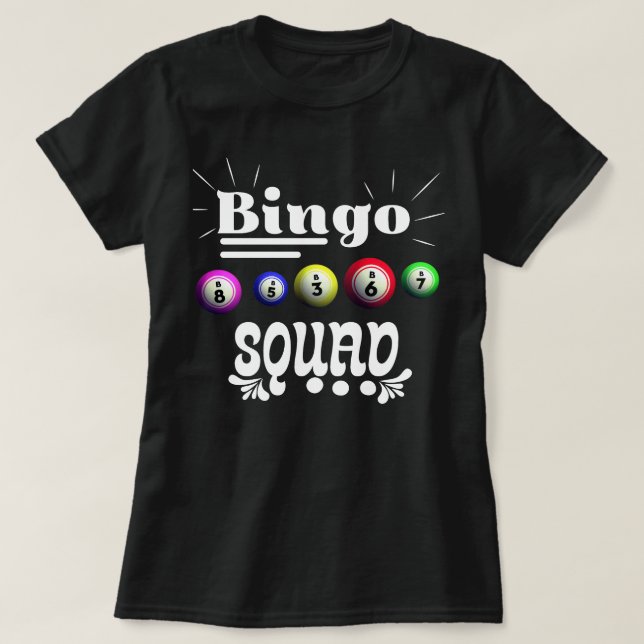 Bingo Squad T-Shirt (Design vorne)