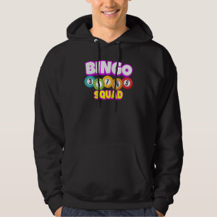 Bingo Squad Team Spieler Lucky Bingo Luck Women M Hoodie