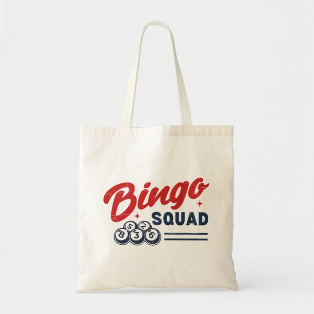 Bingo Squad Tragetasche (Vorne)