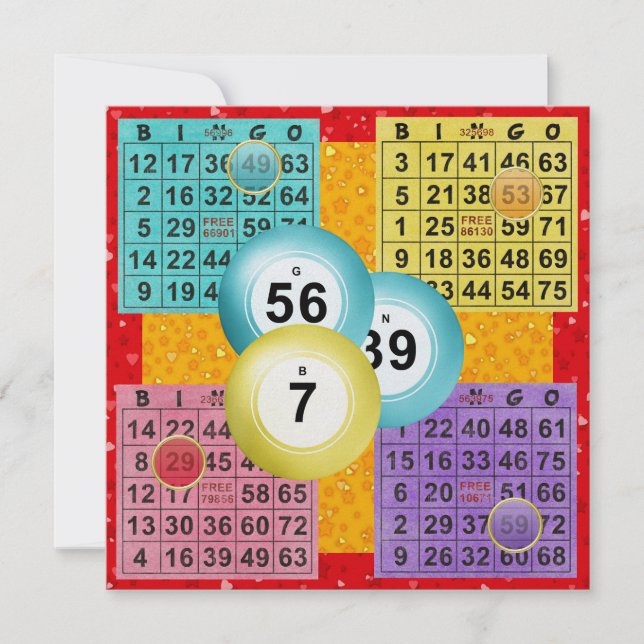 BINGO - SRF EINLADUNG (Vorderseite)