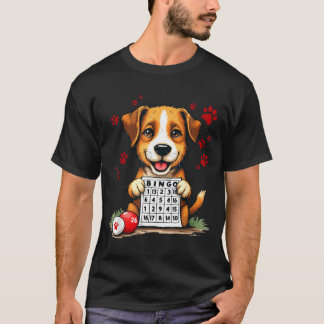 Bingo und Hund Lustige Bingo-Liebe Bingo und Hund T-Shirt