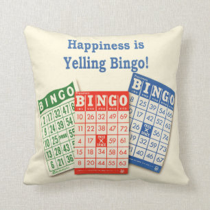 Bingo - Wurfs-Kissen Kissen