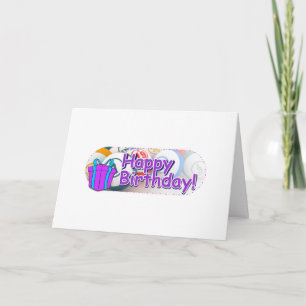 Bingokarten - alles Gute zum Geburtstag Karte