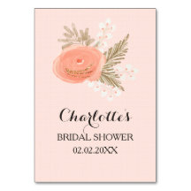 Bingokarten für Elfenbein-Brautparty