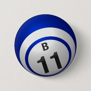 Bingoknopf B 11 Button