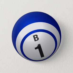 Bingoknopf B 1 Button