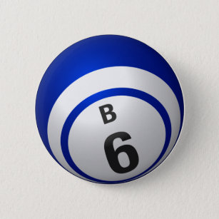 Bingoknopf B 6 Button