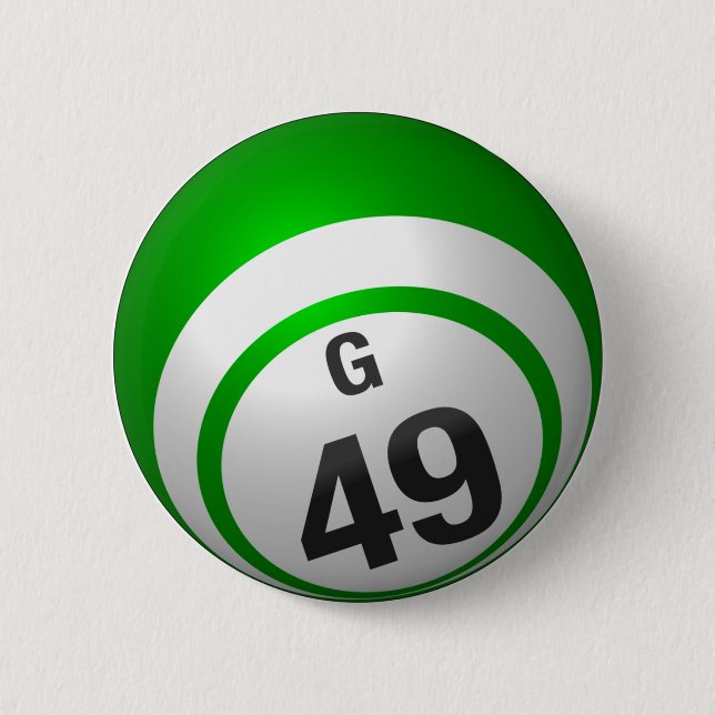 Bingoknopf G 49 Button (Vorderseite)