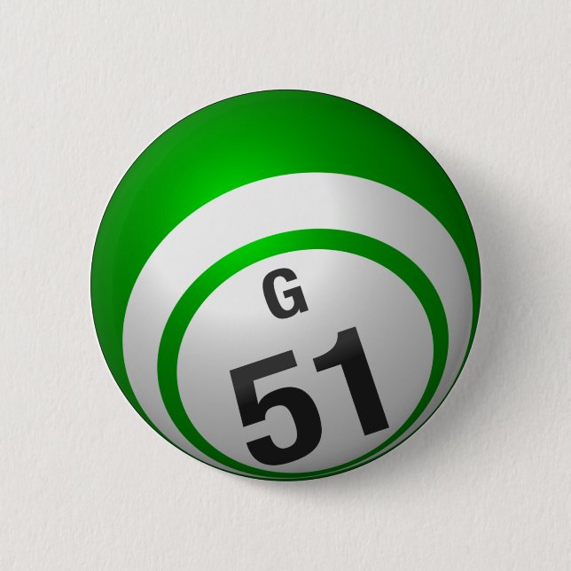 Bingoknopf G 51 Button (Vorderseite)