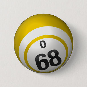 Bingoknopf O 68 Button