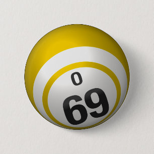 Bingoknopf O 69 Button