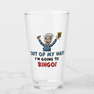 Bingoliebhaber Glas