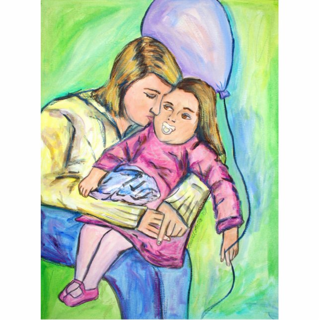 Binkey, Blankey, Ballon Fotoskulptur (Vorne)