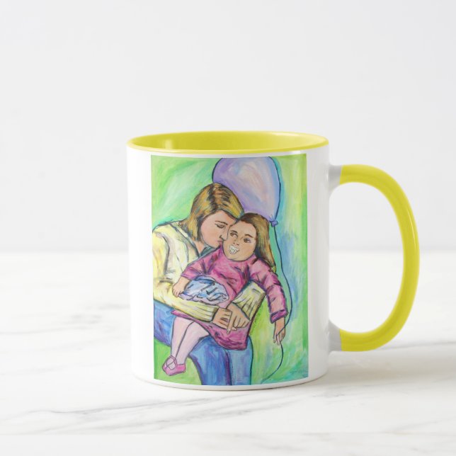 Binkey, Blankey, Luftballon Tasse (Rechts)
