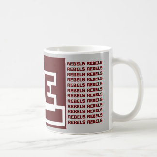 Binnenländische Lee-Rebell-Fußball-Kaffeetasse Tasse