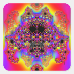 Binoc Aufkleber (Quadrat)