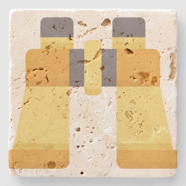 Binokulare Steinuntersetzer (Vorderseite)