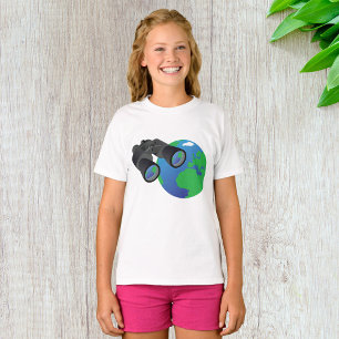 Binokulare und Erdmädchen T-Shirt