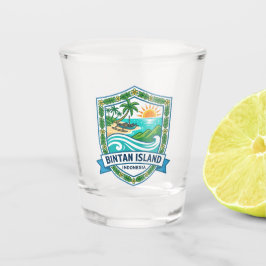 Bintan Insel Indonesien Schnapsglas