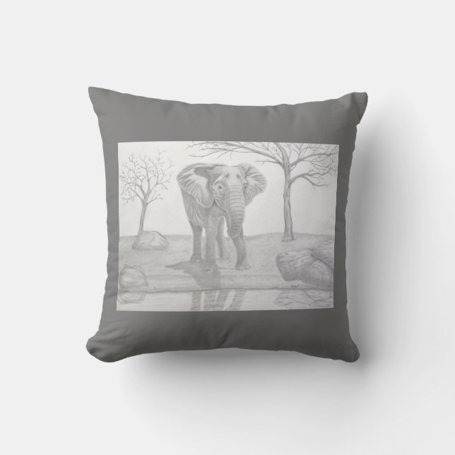 Binti Throw Pillow Kissen (Vorderseite)