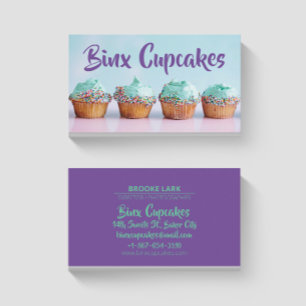 Binx Cupcakes-Visitenkarte Visitenkarte