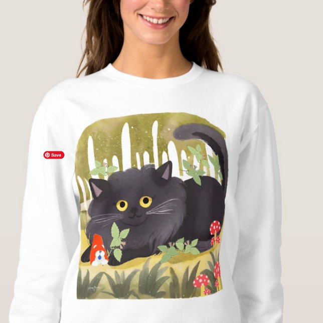 BINX & FUN TYP Cat and gnome Shirts (Von Creator hochgeladen)
