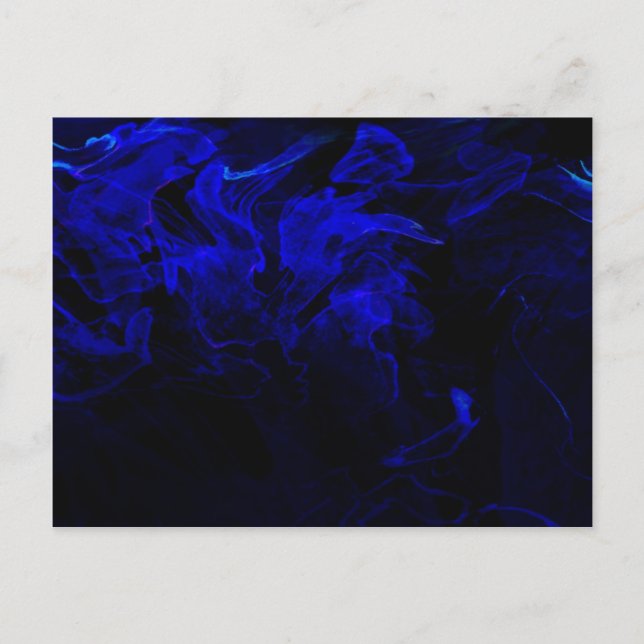 Bio abstrakte Nummer 1463 Postkarte (Vorderseite)