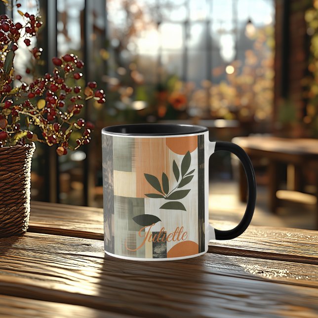 Bio Abstrakte Tasse - Personalisiert erthy Botanic (Von Creator hochgeladen)