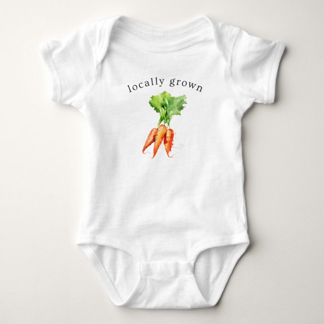 Bio Bauernhof Frisch Baby Strampler (Vorderseite)