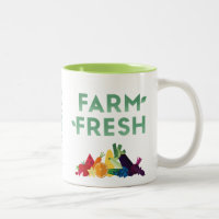 Bio Bauernhof-frische Tasse