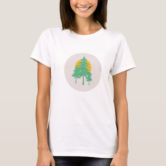 Bio Baumhugger-T-Shirt T-Shirt (Vorderseite)