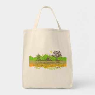 Bio Baumwolltasche Colorados Permaculture Tragetasche