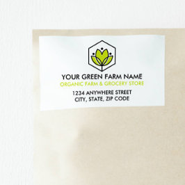 Bio Blätter Blume Hexagon Bauer & Landwirtschaft