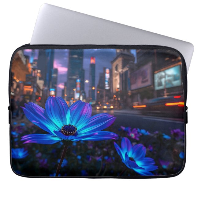 Bio Blue 13' Laptopschutzhülle (Vorderseite)