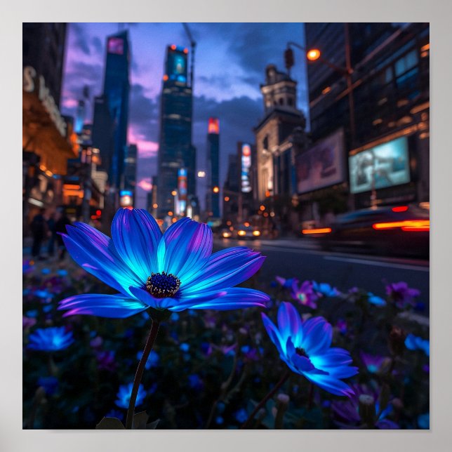 Bio Blue Poster (Vorne)