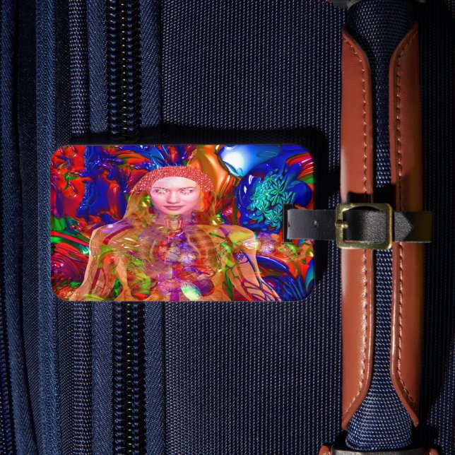 Bio Body Luggage Tag Gepäckanhänger (Vorderseite Insitu 4)