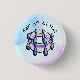 Bio Chemie Liebe Molekularbiologie Lehrer Button