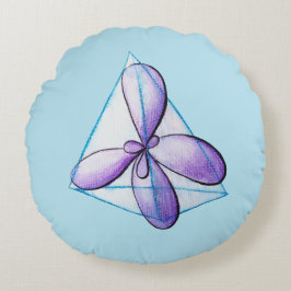 Bio Chemie - Molekularbiologie Rundes Kissen