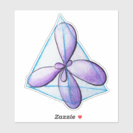 Bio Chemie Molekulare Atomorbitalwissenschaft Aufkleber