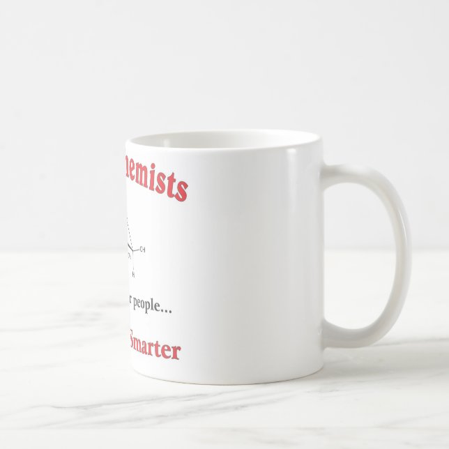 Bio Chemiker mögen gerade regelmäßige Leute Kaffeetasse (Rechts)