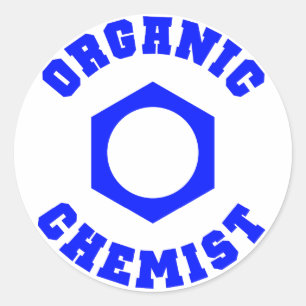 Bio Chemist-Aufkleber Runder Aufkleber