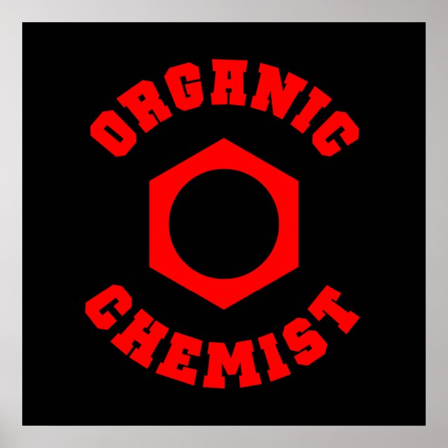 Bio Chemist-Poster Poster (Vorne)