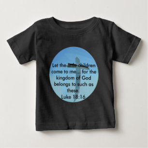 Bio Christliche Schrift Matthew 19:14 Baby T-shirt