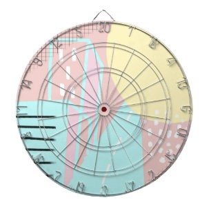 Bio City Street Art Pattern Dartscheibe