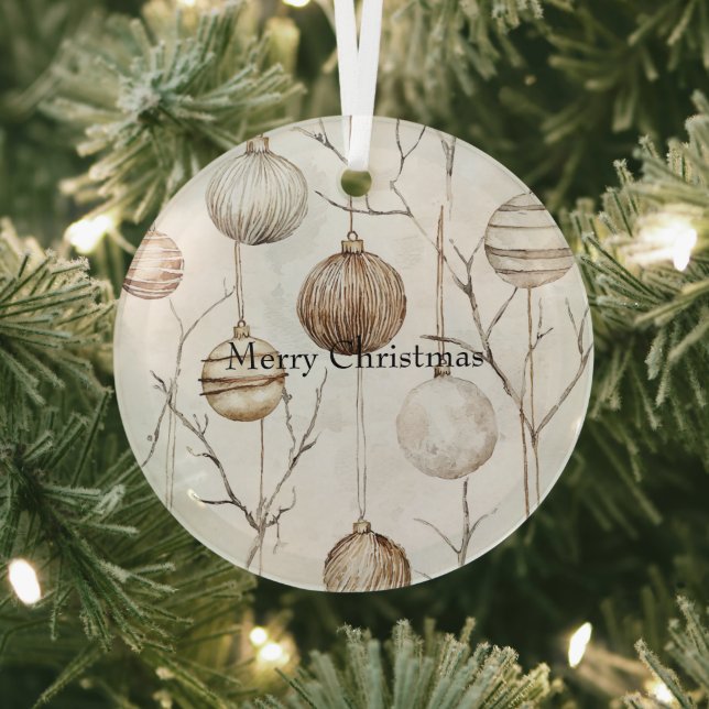 Bio Cream Tan Weihnachtsschmuck (InSitu)