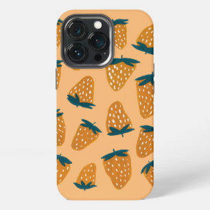 Bio-Erdbeeren Orange im Sommer iPhone 13 Pro Hülle