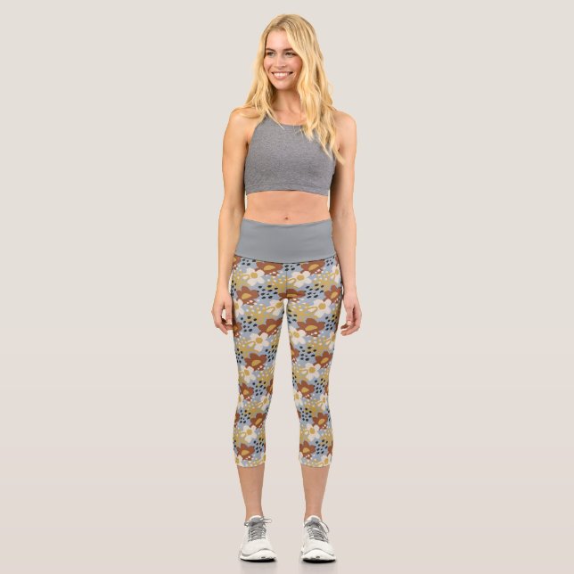 Bio Flor Capri Leggings (Vorderseite)